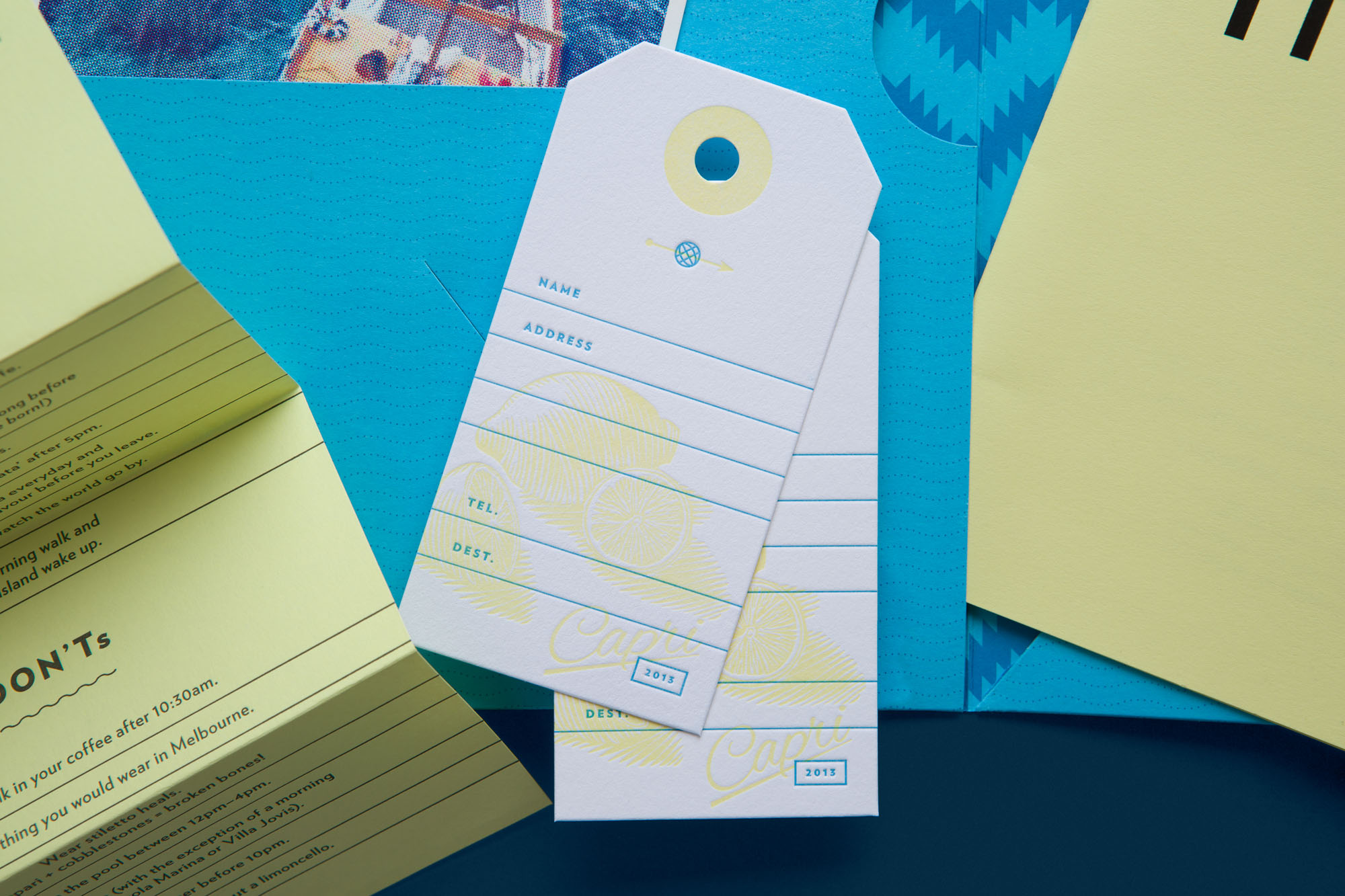 Premium wedding invitations with custom folder for Susannah and Phil 3