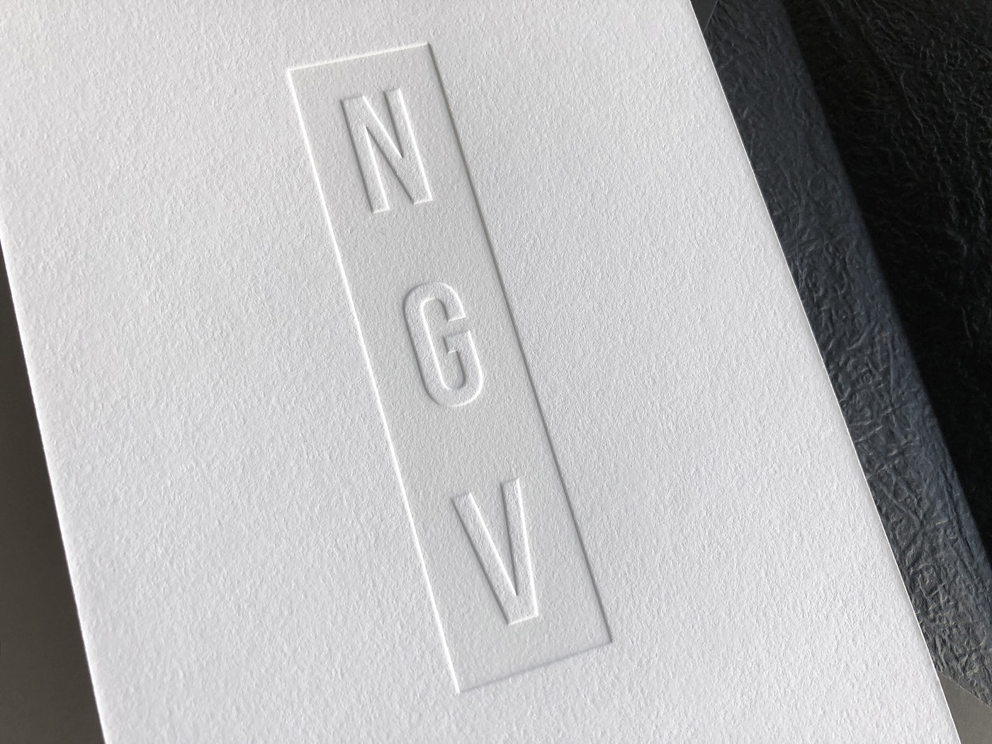 Premium letterpress invitations for NGV Gala on Savoy