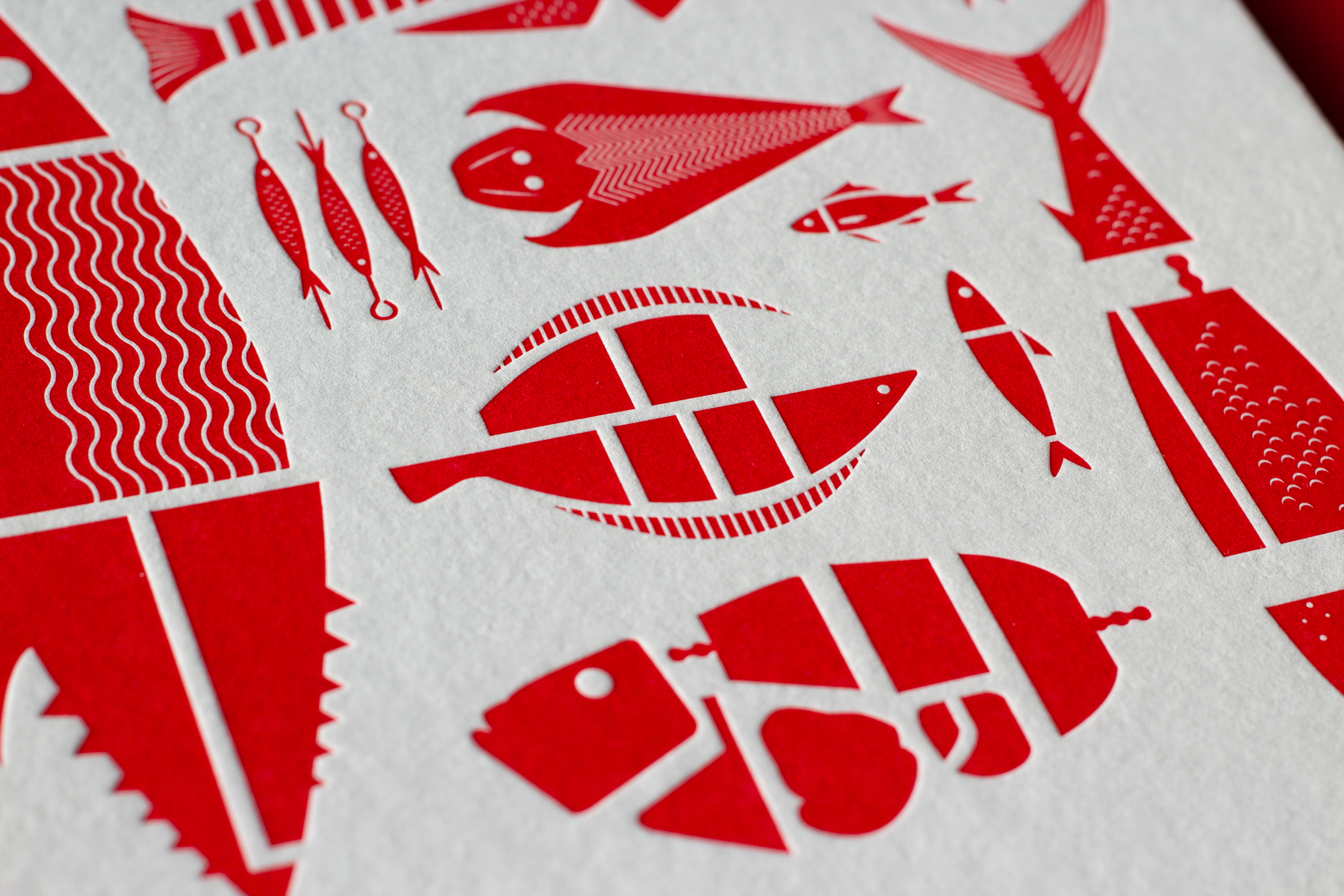 Take One Fish x Hungry Workshop Letterpress Print-5