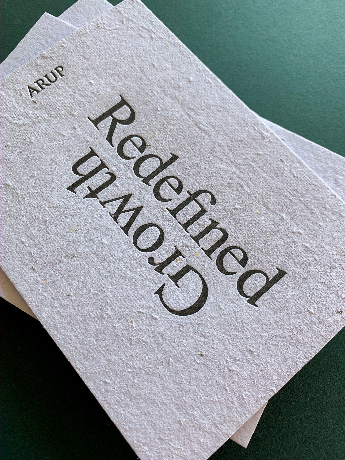 Arup x OPX x Hungry Workshop letterpress seed paper-4